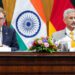 German Foreign Minister Johann Wadephul and his counterpart Subrahmanyam Jaishankar.