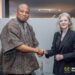 Hon. Samuel Okudzeto Ablakwa,with Allison Hooker, US Under Secretary of State for Political Affairs,