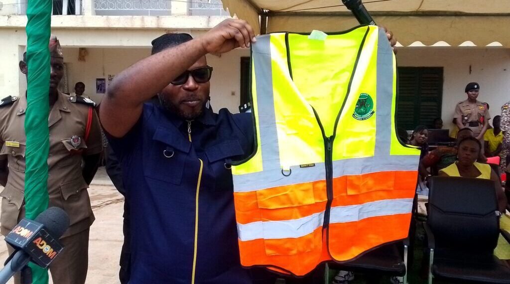 Hon Samuel Owusu Brako launching the Achiase Pragya Association