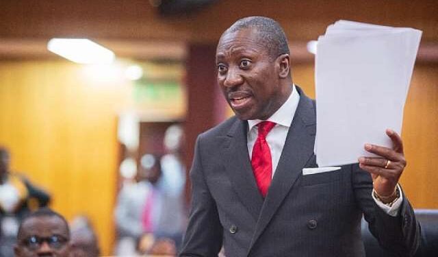 Afenyo-Markin Alleges Grand Conspiracy by Baffoe-Bonnie to Remove Torkornoo 1 Minority Leader and Member of Parliament for Effutu, Hon Alexander Afenyo Markin
