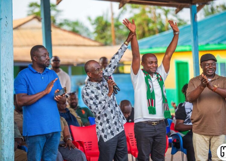 Akwatia By-Election: NDC Confident of Victory for Baidoo 1 NDC's National Chairman Johnson Asiedu Nketiah and its Candidate Bernard Bediako Baidoo