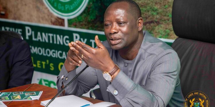 Minister of Lands and Natural Resources, Emmanuel Armah-Kofi Buah