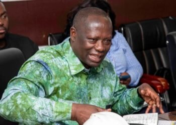 Minister for Lands and Natural Resources, Emmanuel Armah-Kofi Buah
