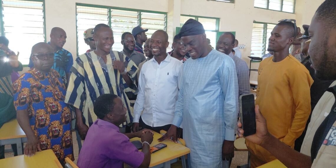 Hon. Haruna Iddrisu, Minister For Education at Zebilla SHS