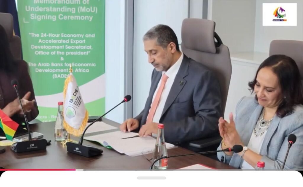 Ghana Signs $500m MoU with BADEA to Boost SMEs Under 24-Hour Economy 4 Ghana BADEA MoU 1