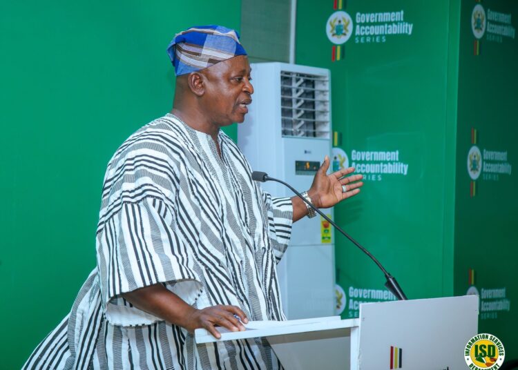 Govt Begins New ATC Tower, Operationalizes New Passenger Data System at Kotoka 1 Transport Minister, Joseph Bukari Nikpe