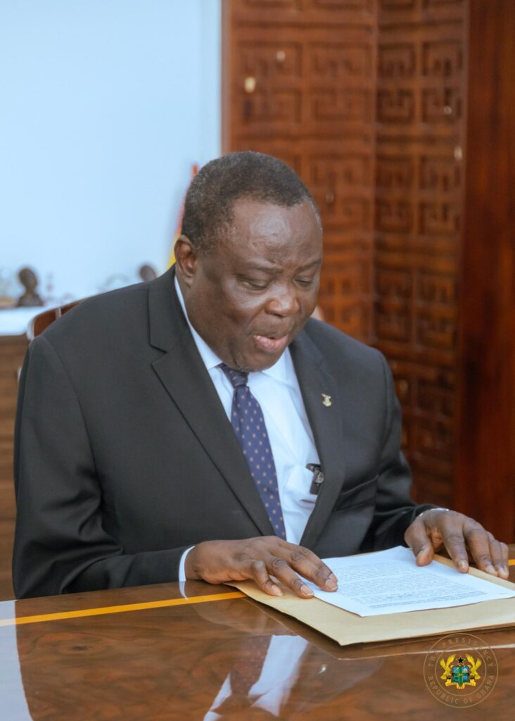 President Mahama Receives First Report on CJ's Removal Inquiry 2 Justice Pwamang