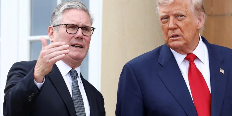 Trump’s UK Visit Brings Boost for Struggling Starmer 1 Prime Minister Keir Starmer and President Donald Trump