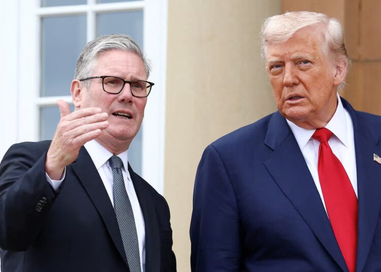 Prime Minister Keir Starmer and President Donald Trump