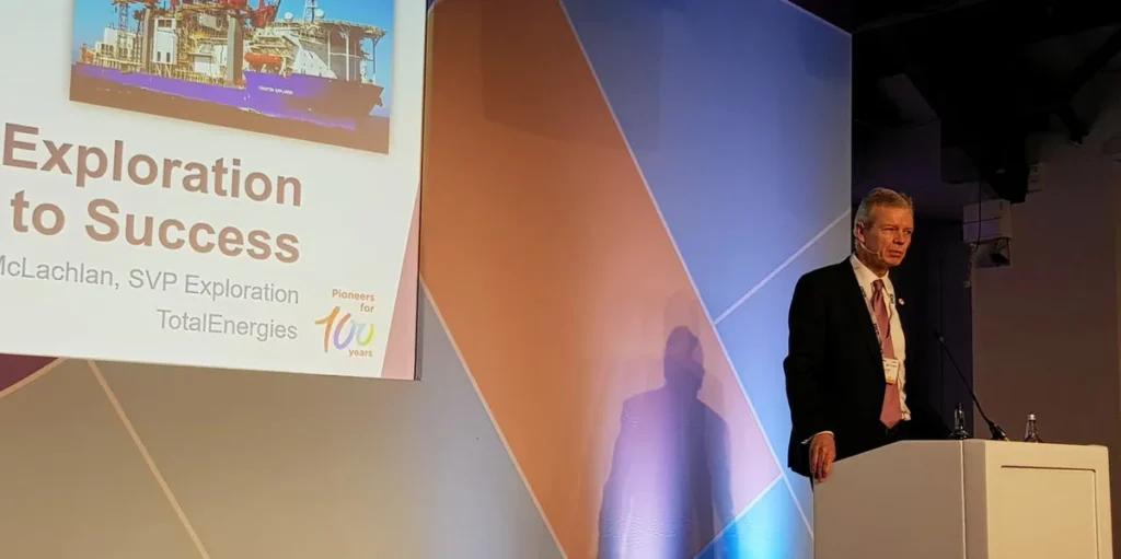 Kevin McLachlan, Senior Vice-President for Exploration at TotalEnergies