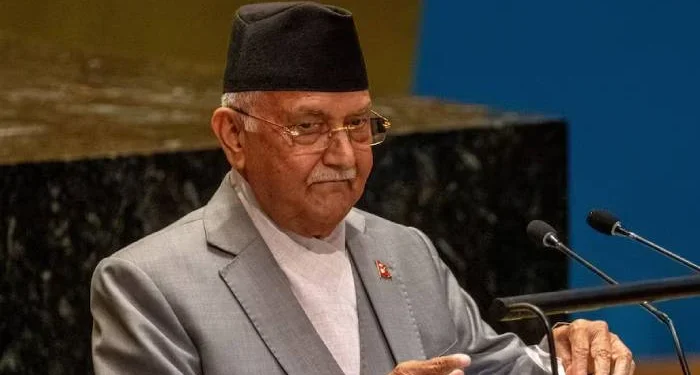 Nepal’s Prime Minister, Khadga Prasad Sharma Oli.