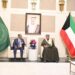 Kuwait And AU Vow Stronger Cooperation At UN 14 Chairperson of the African Union Commission, Mahmoud Ali Youssouf and His Highness Sheikh Sabah Khaled Al-Hamad Al-Sabah, Crown Prince of the State of Kuwait