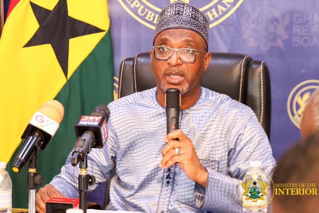 Interior Minister, Hon. Mubarak Mohammed Muntaka