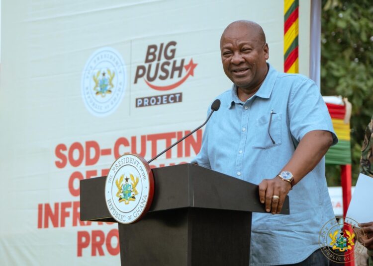 Mahama's big push to improve road network
