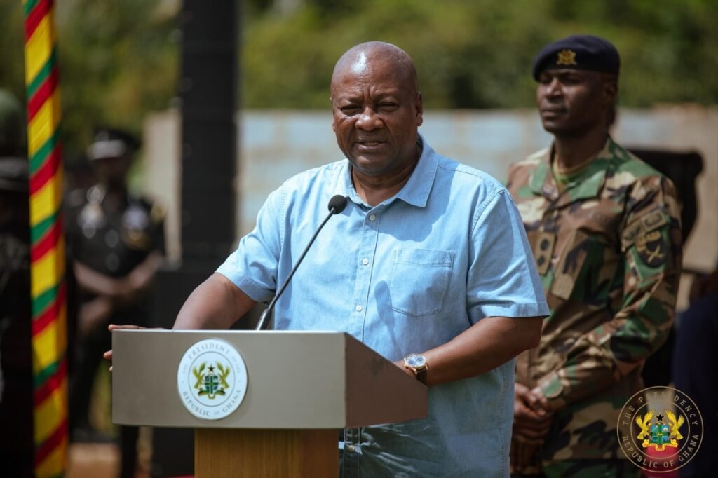 Big Push Launched: Mahama Cuts Sod for Massive Road Construction in Greater Accra 2 President Mahama 94