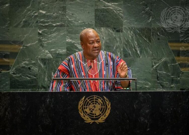 Mahama’s Brilliant UN Speech Draws Wide Praise 1 Ghana’s President John Dramani Mahama