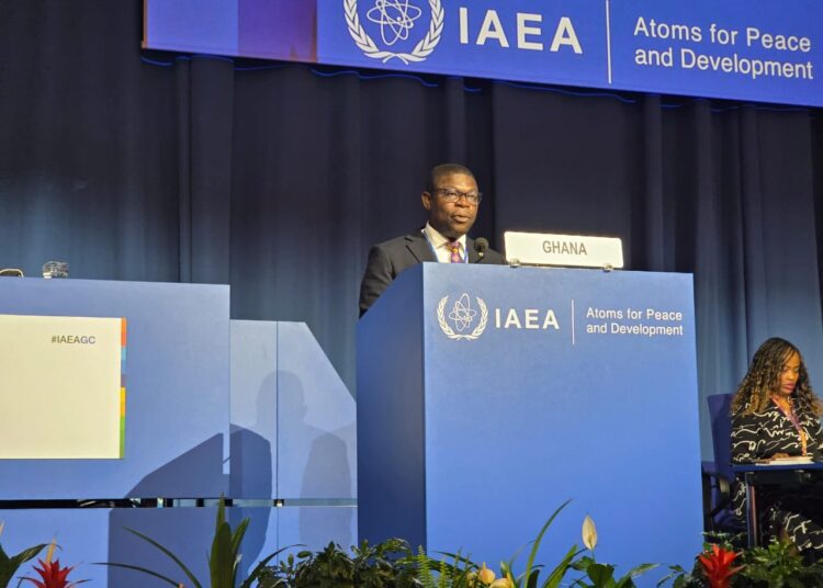 Ghana Reaffirms Nuclear Energy Commitment at IAEA Conference 1 Ghana’s Deputy Minister for Energy and Green Transition