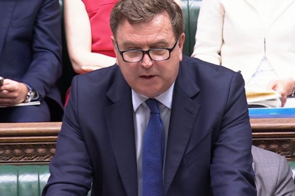 Shadow chancellor Sir Mel Stride