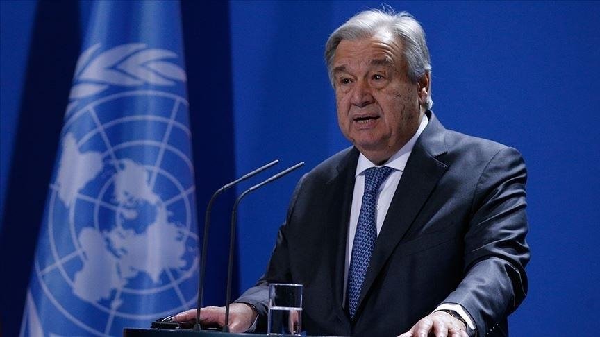 UN Secretary General Antonio Guterres