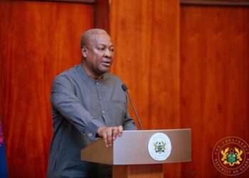 President Mahama's approval rating drops.