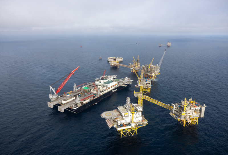 large pioneering spirit the mark