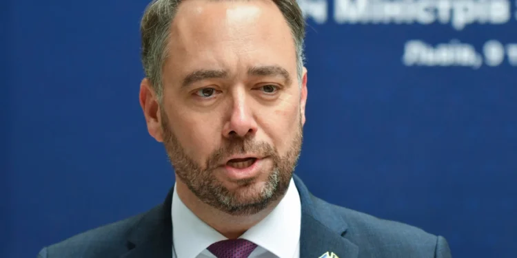 Belgium's Foreign Minister Maxime Prévot.