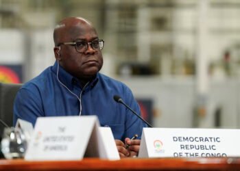 Democratic Republic of the Congo's President Felix Tshisekedi
