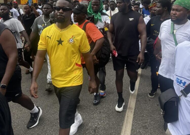 Sarkodie Leads Kumasi Fans in Energetic Legacy Walk 1 Sarkodie