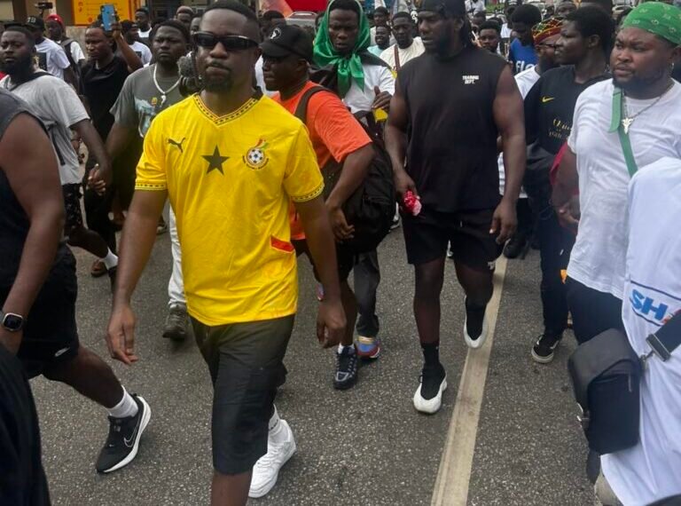 Sarkodie Leads Kumasi Fans in Energetic Legacy Walk 1 Sarkodie