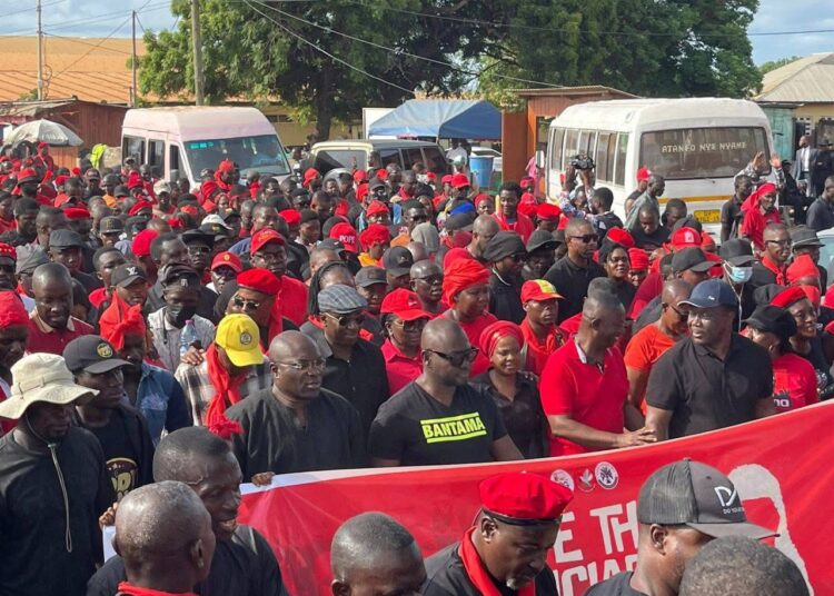 NPP Demonstrates Against Selective Justice Under President Mahama 1 NPP Demonstrates Against Selective Justice Under President Mahama
