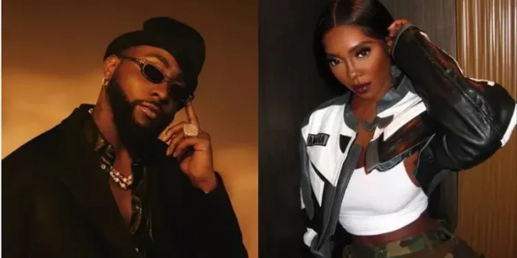 Davido and Tiwa Savage