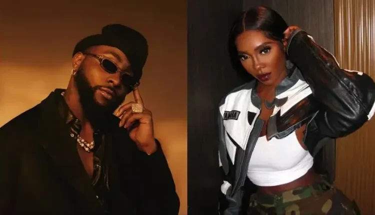 Davido and Tiwa Savage