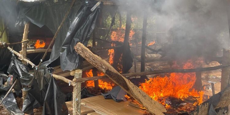 NAIMOS Intensifies Offensive Against Illegal Miners in Eastern Region 1 NAIMOS Intensifies Offensive Against Illegal Miners in Eastern Region