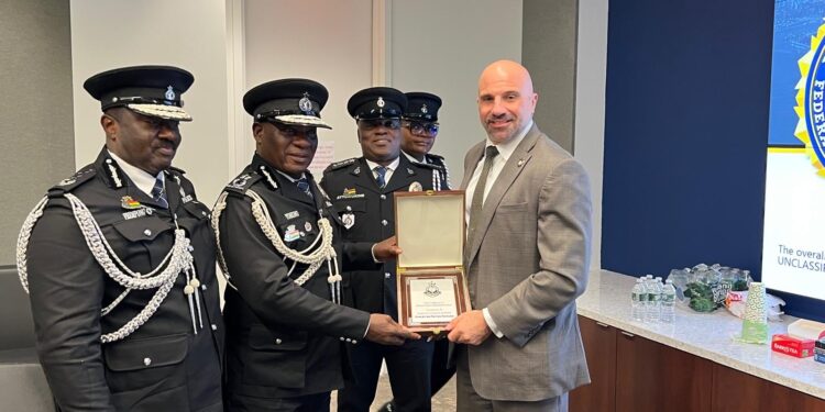 IGP Strengthens Ghana-US Security Ties at FBI New York Office