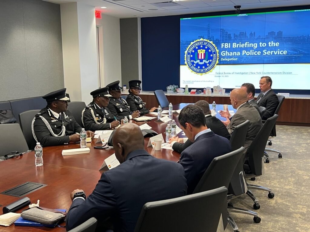 IGP Strengthens Ghana-US Security Ties at FBI New York Office 4 20251017 145055