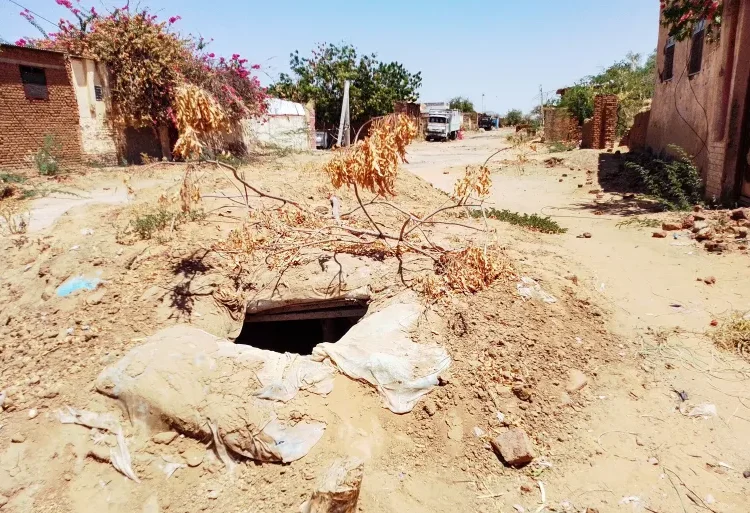 RSF Strikes Dar Al-Arqam Displacement Centre In El-Fasher 1 A makeshift bunker dug by civilians in Sudan's North Darfur state capital, el-Fasher, as a hideout from bombardment.