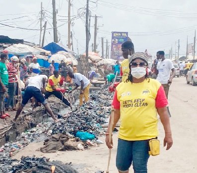 AMA Arrests 21 Traders for Selling on Drains at Agbogbloshie Market 3 CLEANUP Accra