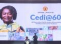 Vice President Professor Naana Jane Opoku-Agyemang, at the launch of Cedi @60