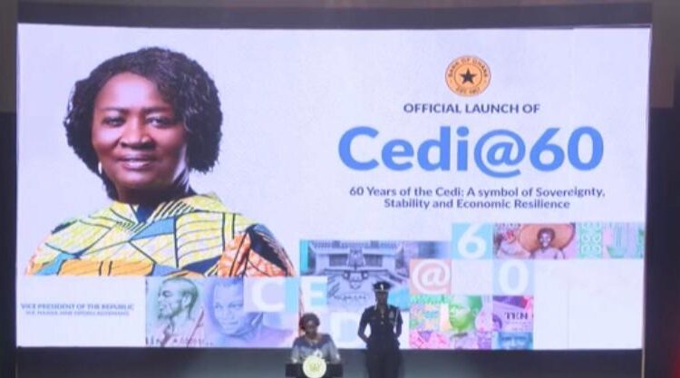 Cedi @60: Ghana Cedi Hasn’t Just Recovered, It’s Soared – Vice President Hails Currency’s Resilience 1 Vice President Professor Naana Jane Opoku-Agyemang, at the launch of Cedi @60