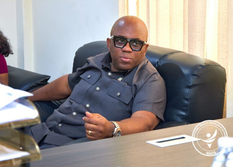 Chief Executive Officer of the National Health Insurance Authority (NHIA), Dr. Victor Asare Bampoe