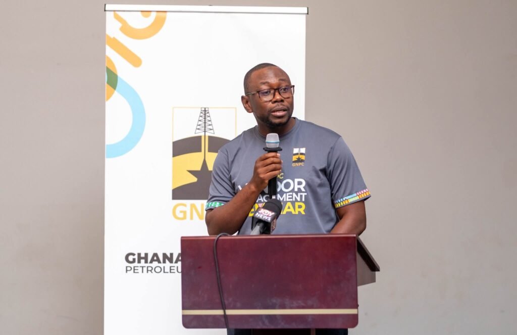 Seidu Salim Braimah, Manager of the Supply Chain and Local Content Development Department