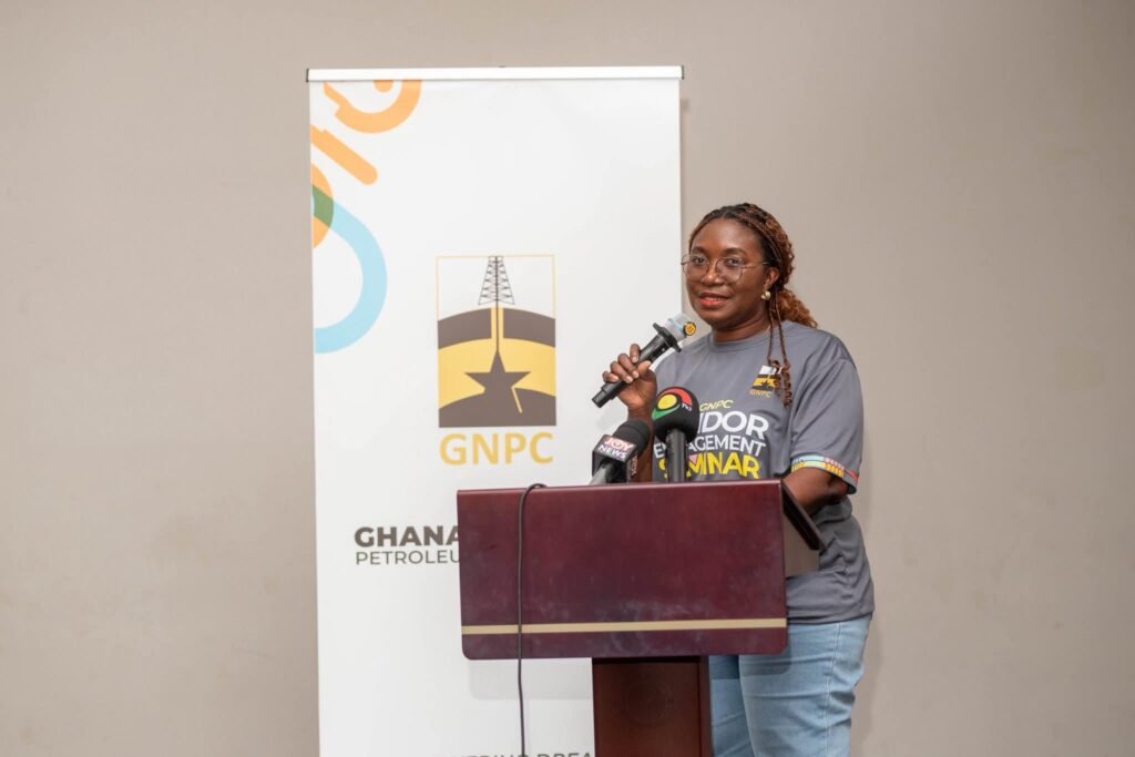  Barbara Afriyie-Owusu of GNPC’s Supply Chain and Local Content Development Department