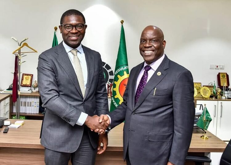 Engineer Gbenga Komolafe with Mr. Chuba Ezenwa