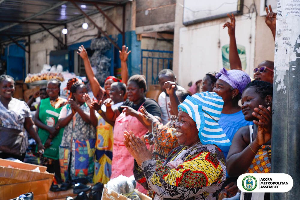 Accra Mayor Warns Traders Against Paying Unauthorised Fees 4 G38iS wXYAAsqri
