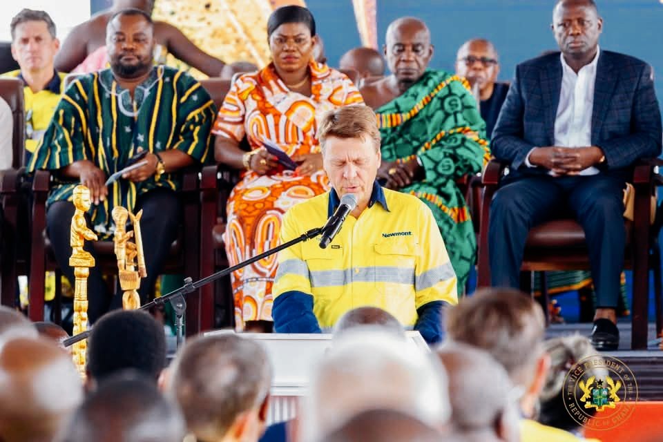 Ghana Celebrates US$1 billion Newmont Ahafo North Mine  3 Tom Palmer, Chief Executive Officer of Newmont Corporation