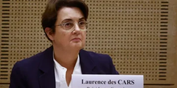 Louvre Director, Laurence des Cars.