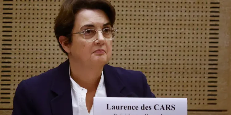 Louvre Director, Laurence des Cars.