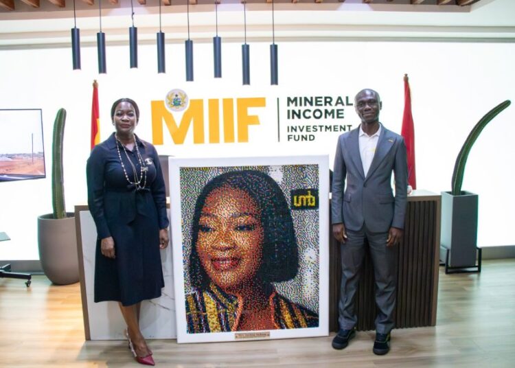 Mrs. Justina Nelson, Chief Executive Officer of the Minerals Income Investment Fund (MIIF)