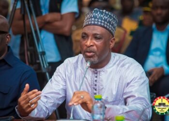 Minister for Interior Muntaka Mubarack Mohammed