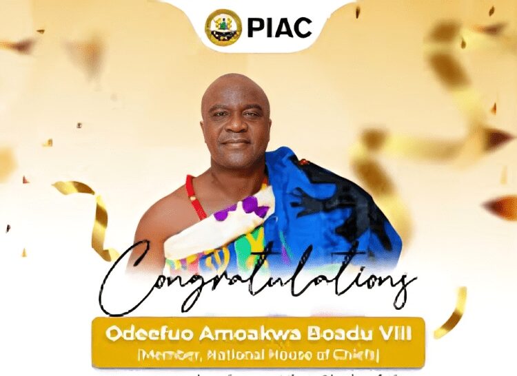 Government’s ‘Big Push’ Project Draining Oil Sector Funds - PIAC 2 Odeefuo Amoakwa Boadu VIII, Vice Chairman of PIAC
